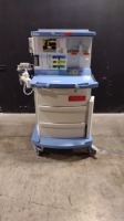 DRAGER FABIUS GS ANESTHESIA MACHINE WITH (3.37A SOFTWARE VERSION, VOLUME CONTROL, PRESSURE CONTROL, PRESSURE SUPPORT, MAN SPONT)