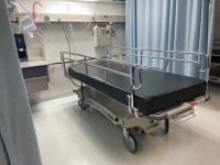 STERIS HAUSTED CONVERGE OB/GYN EXAM STRETCHER, ELECTRIC POWERED