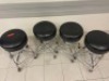 PEDIGO LOT OF MOBILE EXAM STOOLS, QTY 4