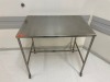 BLICKMAN STAINLESS STEEL TABLE