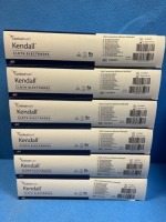 LOT OF 360 (60 PER BOX) CARDINAL HEALTH (REF: 31043055) KENDALL CLOTH ELECTRODES EXP 2025