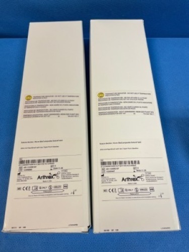 LOT OF 10 SINGLE (5 PER BOX) ARTHREX (REF: AR-1320BCNF) SUTURE ANCHOR, MICROCOMPOSITE SUTURE TAK (EXP 11-30-2024)