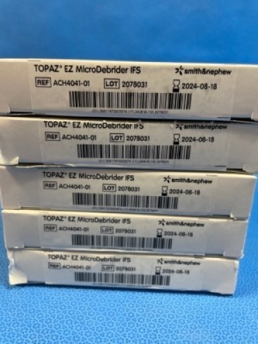 SMITH&NEPHEW ACH4041-01 QTY 5 TOPAZ EZ MICRO DEBRIDER IFS EXP 08-18-2024