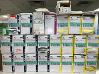 LOT OF ASSORTED MOLNLYCKE BIOGEL SURGICAL GLOVES