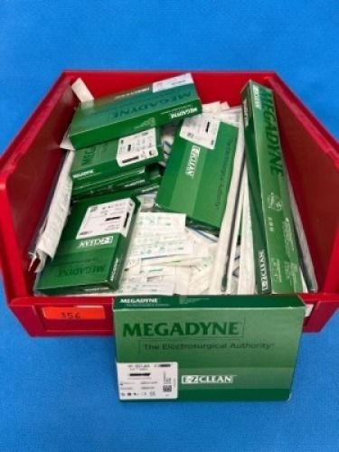 LOT OF VARIOURS MEGADYNE ELECTROSUGICAL ELECTRODES