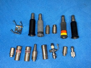 LOT OF SCOPE ASSORTED ADAPTERS