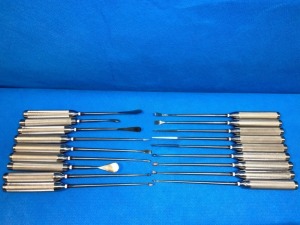 SPECIALTY INSTRUMENT TRAY (CURETTES, COBB ELEVATORS, OSTEOTOMES)
