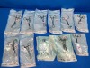 LOT OF TOWEL CLIPS & NON PERF TOWEL CLIPS