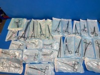 LOT OF STRAIGHT HEMOSTATS FORCEPS, STRAIGHT & CURVED MOSQUITO FORCEPS