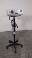 LUXTEC 9300 LIGHT SOURCE WITH HEAD LAMP ON ROLLING STAND