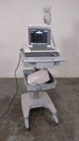 GE MAC 5500 HD ECG/EKG MACHINE ON ROLLING CART