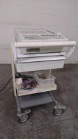 HP PAGEWRITER XLI ECG/EKG MACHINE ON ROLLING CART