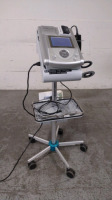 CUBESCAN BIOCON-500 BLADDER SCANNER WITH PROBE ON ROLLING STAND