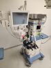 DRAGER FABIUS TIRO ANESTHESIA SYSTEM (DOM 10/9/2015, SN ASHL-0025) , SW 3.37A W/ VOLUME CONTROL, PRESSURE CONTROL, PRESSURE SUPPORT, SIMV/PS, MAN SPONT, PHILLIPS 15PMX LCD PATIENT MONITOR, PHILLIPS M1026B GAS MODULE, - 5
