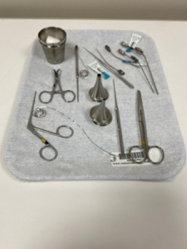 TYMPANOTOMY TRAY