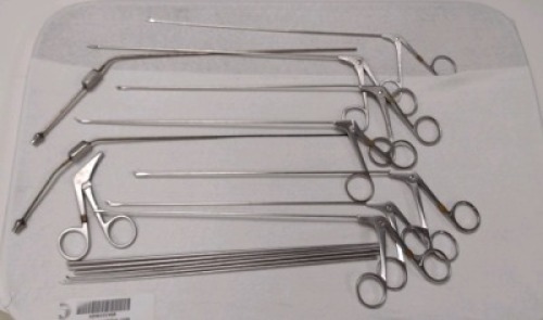 SURKINS LARYNGOSCOPY TRAY