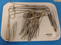 DEBRIDEMENT TRAY