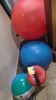 ASSORTED WEIGHTS, BALLS AND ROLLERS - 3