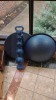 ASSORTED WEIGHTS, BALLS AND ROLLERS - 5