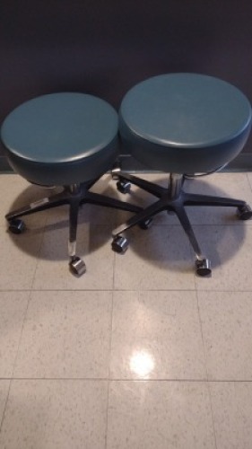 EXAM STOOLS (QTY. 2)