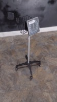 TYCOS SPHYGMOMANOMETER ON ROLLING STAND