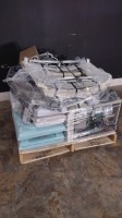 LOT OF MISC. MONITORS, PRINTER, AND FOOTSWITCHES