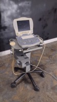 GE LOGIQ BOOK XP PORTABLE ULTRASOUND MACHINE WITH 1 PROBE (3C) (SERIAL #13586WX3) (DOM: 12/2003)