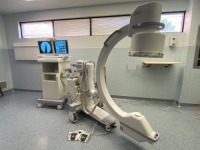 GE OEC 9800 12" C-ARM (DOM 01/2000, REFURBISHED 08/2019, SN 82-0265) W/ WORKSATION