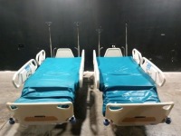 LOT OF HILL-ROM TOTAL CARE HOSPITAL BEDS