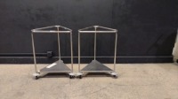 LOT OF SS LINEN CARTS