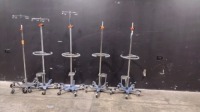 LOT OF IV POLES