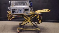 AIRBORNE LIFE SUPPORT SYSTEMS VOYAGER INFANT INCUBATOR ON STRYKER MX-PRO TRANSPORT STRETCHER