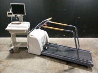 GE CASE STRESS TEST WORKSTATION WITH T2100 TREADMILL