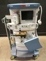 DRAGER APOLLO ANESTHESIA MACHINE WITH (MAN.SPONT, VOL.MODE, VOL.AF MODE, PRESS.MODE, PRESS.SUPP.) & 1 VAPORIZER (VAPOR 2000 ISOFLURANE) (SOFTWARE UNKNOWN)