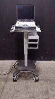 GE LOGIQ E PORTABLE ULTRASOUND MACHINE (SERIAL# 120689US5) (DOM: 9/2013)