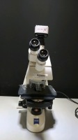 CARL ZEISS AXIOSKOP 40 LAB MICROSCOPE WITH 6 OBJECTIVES (2,5X, 5X, 10X, 20X, 40X, 100X)