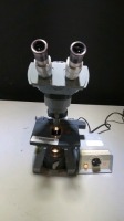 AMERICAN OPTICAL LAB MICROSCOPE WITH 3 OBJECTIVES