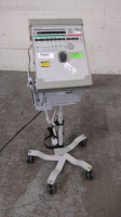 PULMONETIC SYSTEMS LTV 1000 PORTABLE VENTILATOR ON ROLLING STAND