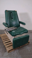 HILL ADJUSTABLE POWER EXAM CHAIR WITH FOOT CONTROL