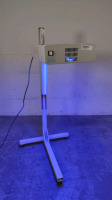 DRAGER FLUORO-LITE PHOTOTHERAPY LIGHT ON ROLLING STAND