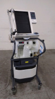 NELLCOR PURITAN BENNETT 840 VENTILATOR WITH COMPRESSOR ON ROLLING STAND (TC, BILEVEL, NEOMODE, VV+, PAV+, RM, TRENDING, LC)(SN 3512100480)