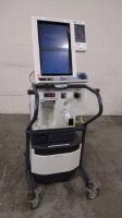 NELLCOR PURITAN BENNETT 840 VENTILATOR WITH COMPRESSOR ON ROLLING STAND (TC, BILEVEL, NEOMODE, VV+, PAV+, RM, TRENDING, LC)(SN 3510100458)