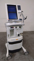 NELLCOR PURITAN BENNETT 840 VENTILATOR WITH COMPRESSOR ON ROLLING STAND (TC, BILEVEL, NEOMODE, VV+, PAV+, RM, TRENDING, LC)(SN 3512120051)