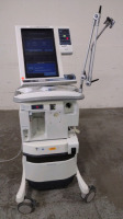 NELLCOR PURITAN BENNETT 840 VENTILATOR WITH COMPRESSOR ON ROLLING STAND (TC, BILEVEL, NEOMODE, VV+, PAV+, RM, TRENDING, LC)(SN 3512120557)