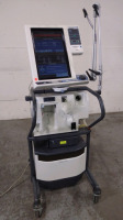 NELLCOR PURITAN BENNETT 840 VENTILATOR WITH COMPRESSOR ON ROLLING STAND (TC, BILEVEL, NEOMODE, VV+, PAV+, RM, TRENDING, LC)(SN 3510083821)