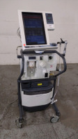 NELLCOR PURITAN BENNETT 840 VENTILATOR WITH COMPRESSOR ON ROLLING STAND (TC, BILEVEL, NEOMODE, VV+, PAV+, RM, TRENDING, LC)(SN 3512101569)