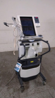 NELLCOR PURITAN BENNETT 840 VENTILATOR WITH COMPRESSOR ON ROLLING STAND (TC, BILEVEL, NEOMODE, VV+, PAV+, RM, TRENDING, LC)(SN 3512100862)