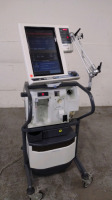 NELLCOR PURITAN BENNETT 840 VENTILATOR WITH COMPRESSOR ON ROLLING STAND (TC, BILEVEL, NEOMODE, VV+, PAV+, RM, TRENDING, LC)(SN 3510071053)