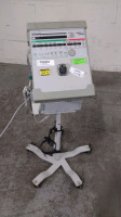 PULMONETIC SYSTEMS LTV 1000 PORTABLE VENTILATOR ON ROLLING STAND