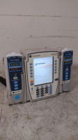 CAREFUSION ALARIS PC 8015 INFUSION PUMP WITH 2 ALARIS 8100 PUMP MODULES